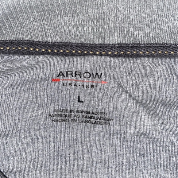 Arrow Quarter-Zip Sweatshirt Men’s Large - Picture 2 of 2
